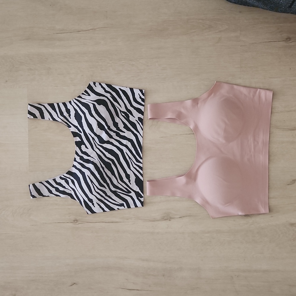VS padded bras.